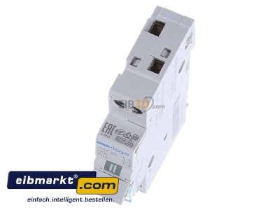 View up front Hager SFM125 Group switch for distribution board 25A 
