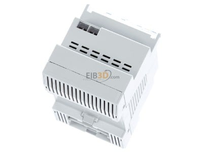 Ansicht oben hinten Theben TR 648top2 RC DCFKNX EIB, KNX Digitale Zeitschaltuhr 8 Kanle, mit Astro-Programm und Anwesenheitssimulation, 