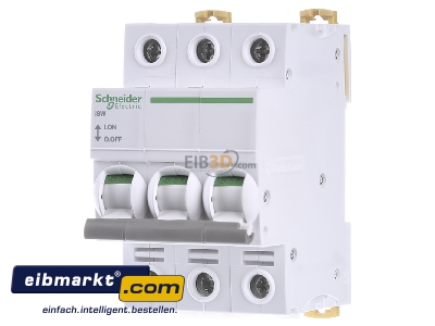 Frontansicht Schneider Electric A9S65363 Lasttrennschalter 3P 63A 