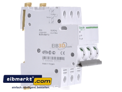 Ansicht links Schneider Electric A9S65363 Lasttrennschalter 3P 63A 