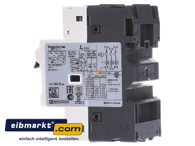 Ansicht rechts Schneider Electric GV2LE07 Motorschutzschalter 2,5A 