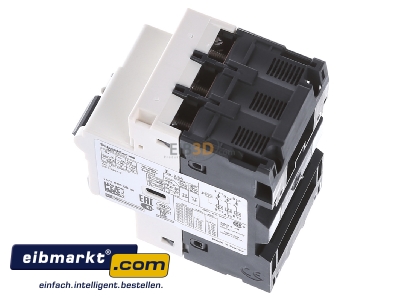 Ansicht oben rechts Schneider Electric GV2LE07 Motorschutzschalter 2,5A 