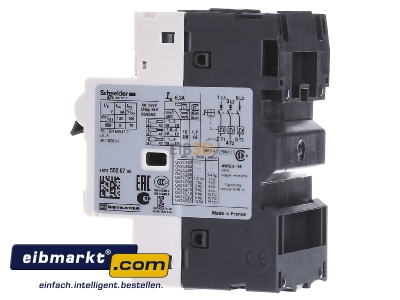 Ansicht rechts Schneider Electric GV2LE10 Motorschutzschalter 6,3A 
