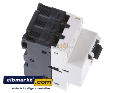 Ansicht oben links Schneider Electric GV2LE10 Motorschutzschalter 6,3A 