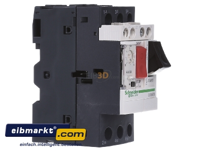 Ansicht links Schneider Electric GV2ME10AE11 Motorschutzschalter 4-6,3A, 