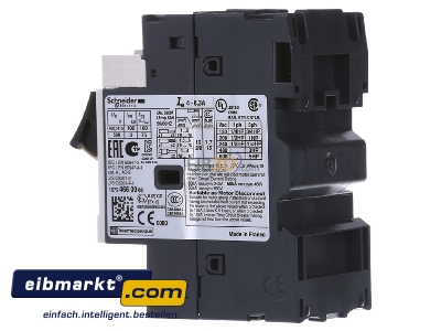 Ansicht rechts Schneider Electric GV2ME10AE11 Motorschutzschalter 4-6,3A, 