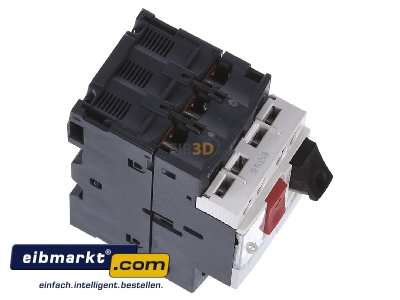 Ansicht oben links Schneider Electric GV2ME10AE11 Motorschutzschalter 4-6,3A, 