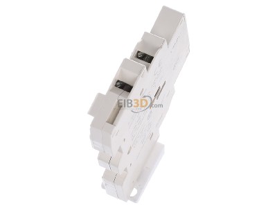 Top rear view Schneider Electric GVAD1001 Auxiliary contact block 1 NO/1 NC 
