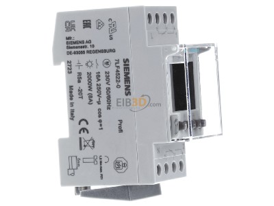 View on the left Siemens 7LF4522-0 Digital time switch 230VAC 
