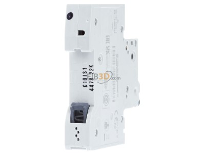 Ansicht hinten Siemens 5SL4101-7 Leitungsschutzschalter 230V,10KA,1p.,C,1A 