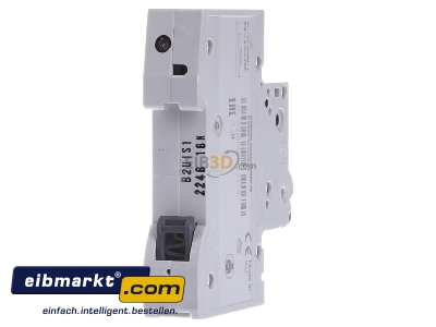 Ansicht hinten Siemens Indus.Sector 5SL4102-6 Leitungsschutzschalter 230V,10KA,1p.,B,2A 