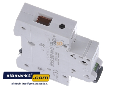 Ansicht oben links Siemens Indus.Sector 5SL4102-6 Leitungsschutzschalter 230V,10KA,1p.,B,2A 