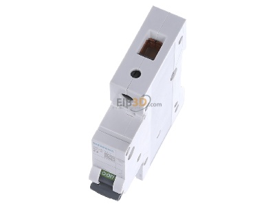 Ansicht oben vorne Siemens 5SL4102-7 Leitungsschutzschalter 230V,10KA,1p.,C,2A 