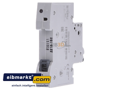 Ansicht hinten Siemens Indus.Sector 5SL4103-6 Leitungsschutzschalter 230V,10KA,1p.,B,3A 