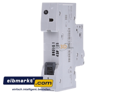 Ansicht hinten Siemens Indus.Sector 5SL4106-6 Leitungsschutzschalter 230V,10KA,1p.,B,6A 