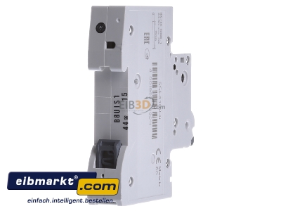 Ansicht hinten Siemens Indus.Sector 5SL4108-6 Leitungsschutzschalter 230V,10KA,1p.,B,8A 