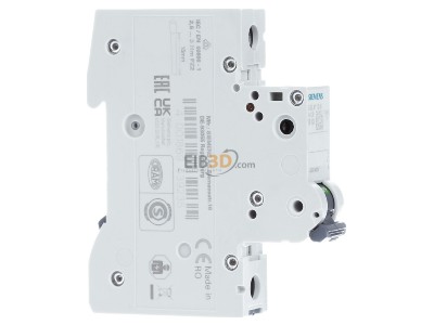 Ansicht links Siemens 5SL4113-6 Leitungsschutzschalter 230V,10KA,1p.,B,13A 