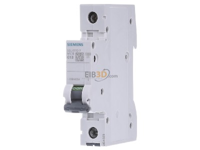 Frontansicht Siemens 5SL4113-7 Leitungsschutzschalter 230V,10KA,1p.,C,13A 