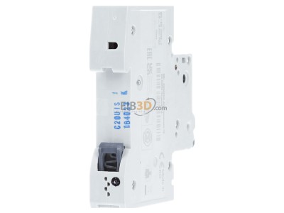 Ansicht hinten Siemens 5SL4120-7 Leitungsschutzschalter 230V,10KA,1p.,C,20A 