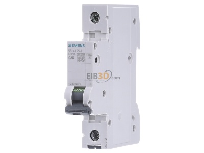 Frontansicht Siemens 5SL4125-7 Leitungsschutzschalter 230V,10KA,1p.,C,25A 