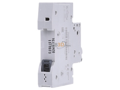 Ansicht hinten Siemens 5SL4125-7 Leitungsschutzschalter 230V,10KA,1p.,C,25A 