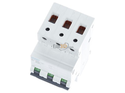 Ansicht oben vorne Siemens 5SL4308-6 Leitungsschutzschalter 400V,10KA,3p.,B,8A 