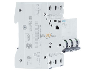 Ansicht links Siemens 5SL4313-7 Leitungsschutzschalter 400V,10KA,3p.,C,13A 