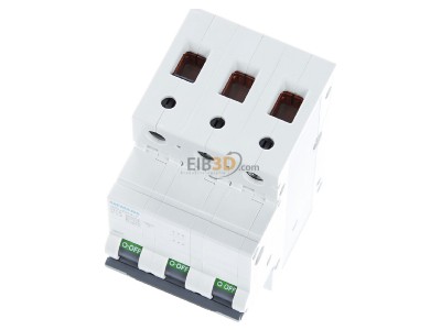 Ansicht oben vorne Siemens 5SL4313-7 Leitungsschutzschalter 400V,10KA,3p.,C,13A 