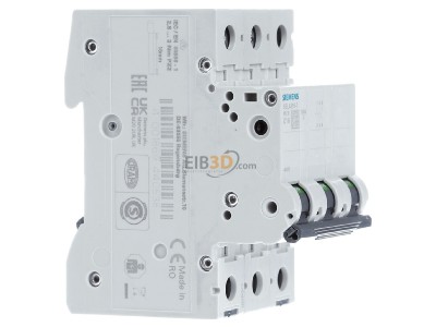 Ansicht links Siemens 5SL4316-7 Leitungsschutzschalter 400V,10KA,3p.,C,16A 