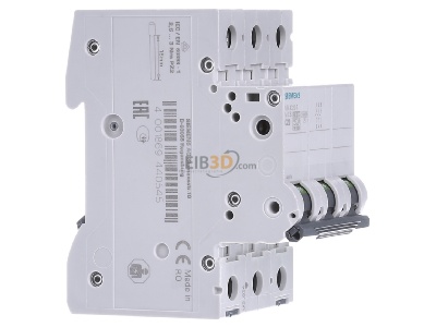 Ansicht links Siemens 5SL4320-7 Leitungsschutzschalter 400V,10KA,3p.,C,20A 