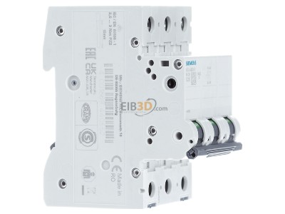 Ansicht links Siemens 5SL4325-7 Leitungsschutzschalter 400V,10KA,3p.,C,25A 