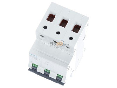 Ansicht oben vorne Siemens 5SL4325-7 Leitungsschutzschalter 400V,10KA,3p.,C,25A 