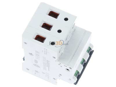 Ansicht oben links Siemens 5SL4325-7 Leitungsschutzschalter 400V,10KA,3p.,C,25A 
