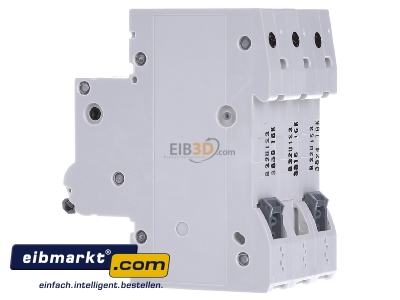 Ansicht rechts Siemens Indus.Sector 5SL43326 Leitungsschutzschalter 400V,10KA,3p.,B,32A 5SL4332-6