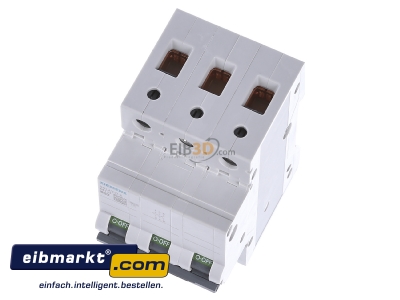Ansicht oben vorne Siemens Indus.Sector 5SL43326 Leitungsschutzschalter 400V,10KA,3p.,B,32A 5SL4332-6