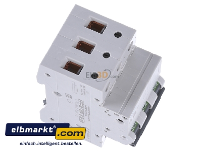 Ansicht oben links Siemens Indus.Sector 5SL43326 Leitungsschutzschalter 400V,10KA,3p.,B,32A 5SL4332-6