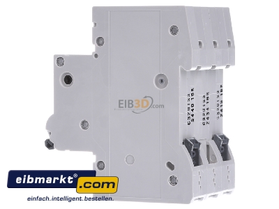 Ansicht rechts Siemens Indus.Sector 5SL43327 Leitungsschutzschalter 400V,10KA,3p.,C,32A 5SL4332-7