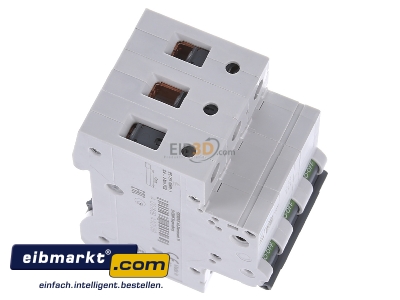 Ansicht oben links Siemens Indus.Sector 5SL43327 Leitungsschutzschalter 400V,10KA,3p.,C,32A 5SL4332-7