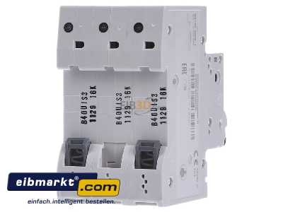 Ansicht hinten Siemens Indus.Sector 5SL4340-6 Leitungsschutzschalter 400V,10KA,3p.,B,40A 