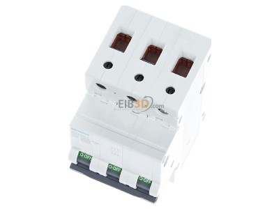 Ansicht oben vorne Siemens 5SL4340-7 Leitungsschutzschalter 400V,10KA,3p.,C,40A 