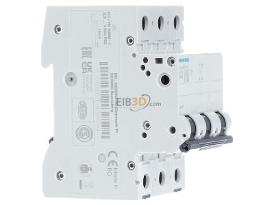 Ansicht links Siemens 5SL4350-6 Leitungsschutzschalter 400V,10KA,3p.,B,50A 
