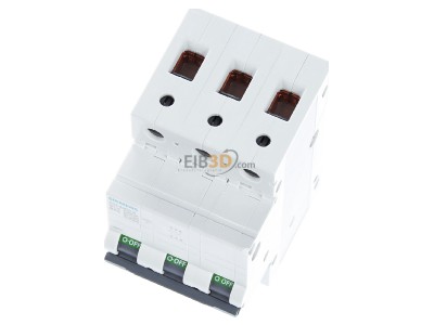 Ansicht oben vorne Siemens 5SL4350-6 Leitungsschutzschalter 400V,10KA,3p.,B,50A 