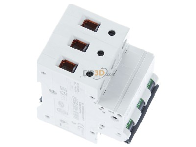 Ansicht oben links Siemens 5SL4350-6 Leitungsschutzschalter 400V,10KA,3p.,B,50A 