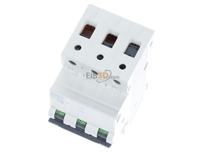 Ansicht oben vorne Siemens 5SL4363-7 Leitungsschutzschalter 400V,10KA,3p.,C,63A 