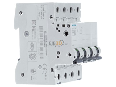 View on the left Siemens 5SL4416-6 Miniature circuit breaker 4-p B16A 
