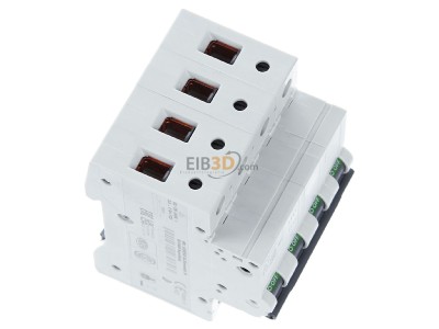 View top left Siemens 5SL4416-6 Miniature circuit breaker 4-p B16A 
