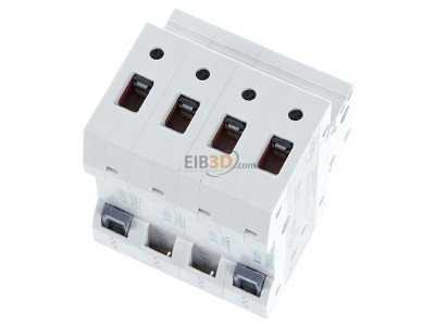 Top rear view Siemens 5SL4416-6 Miniature circuit breaker 4-p B16A 
