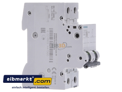 Ansicht links Siemens Indus.Sector 5SL45208 Leitungsschutzschalter 230V,10KA,1+N,20A 5SL4520-8