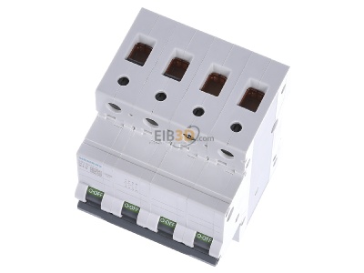 Ansicht oben vorne Siemens Indus.Sector 5SL4613-6 Leitungsschutzschalter 400V,10KA,3+N,13A 