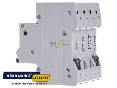 Ansicht rechts Siemens Indus.Sector 5SL46166 Leitungsschutzschalter 400V,10KA,3+N,16A 5SL4616-6